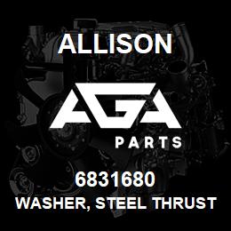 6831680 Allison WASHER, STEEL THRUST(653)LOW | AGA Parts