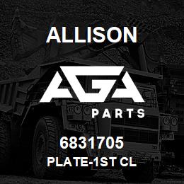 6831705 Allison PLATE-1ST CL | AGA Parts