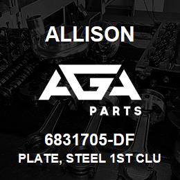 6831705-DF Allison PLATE, STEEL 1ST CLUTCH AT | AGA Parts