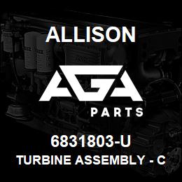 6831803-U Allison TURBINE ASSEMBLY - CRT5631/5633 | AGA Parts