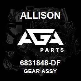 6831848-DF Allison GEAR ASSY | AGA Parts