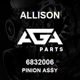 6832006 Allison PINION ASSY | AGA Parts