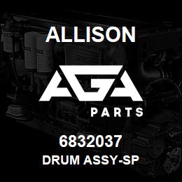 6832037 Allison DRUM ASSY-SP | AGA Parts