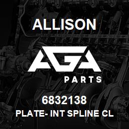 6832138 Allison PLATE- INT SPLINE CL | AGA Parts