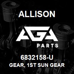 6832158-U Allison GEAR, 1ST SUN GEAR | AGA Parts