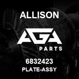 6832423 Allison PLATE-ASSY | AGA Parts