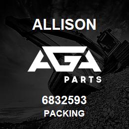 6832593 Allison PACKING | AGA Parts