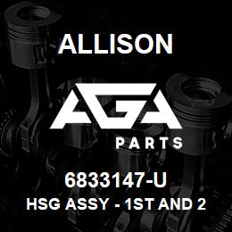 6833147-U Allison HSG ASSY - 1ST AND 2ND PISTON | AGA Parts