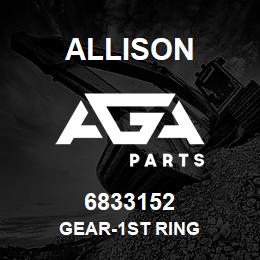 6833152 Allison GEAR-1ST RING | AGA Parts