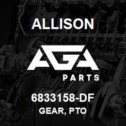 6833158-DF Allison GEAR, PTO | AGA Parts