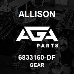 6833160-DF Allison GEAR | AGA Parts