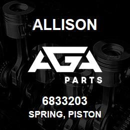 6833203 Allison SPRING, PISTON | AGA Parts