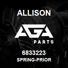 6833223 Allison SPRING-PRIOR | AGA Parts