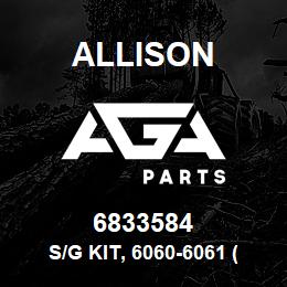 6833584 Allison S/G KIT, 6060-6061 (RMT MOUNT) | AGA Parts