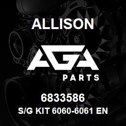 6833586 Allison S/G KIT 6060-6061 ENG MT, NO D | AGA Parts