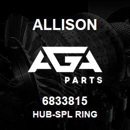 6833815 Allison HUB-SPL RING | AGA Parts