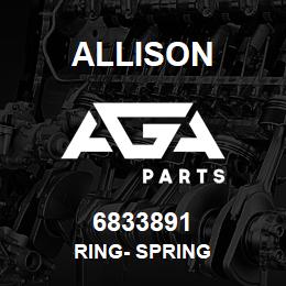 6833891 Allison RING- SPRING | AGA Parts