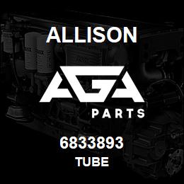 6833893 Allison TUBE | AGA Parts