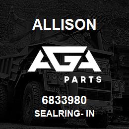 6833980 Allison SEALRING- IN | AGA Parts