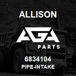 6834104 Allison PIPE-INTAKE | AGA Parts