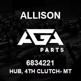 6834221 Allison HUB, 4TH CLUTCH- MT | AGA Parts