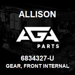 6834327-U Allison GEAR, FRONT INTERNAL - HT | AGA Parts