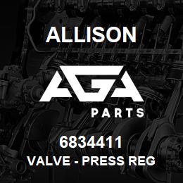 6834411 Allison VALVE - PRESS REG | AGA Parts