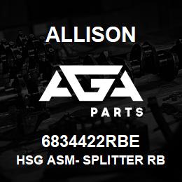 6834422RBE Allison HSG ASM- SPLITTER RBLT/EXCH 1. | AGA Parts