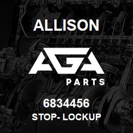 6834456 Allison STOP- LOCKUP | AGA Parts