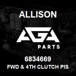 6834669 Allison Fwd & 4th Clutch Piston | AGA Parts