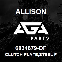 6834679-DF Allison CLUTCH PLATE,STEEL FWD/4TH HT | AGA Parts