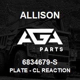 6834679-S Allison PLATE - CL REACTION | AGA Parts