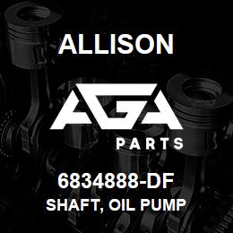 6834888-DF Allison SHAFT, OIL PUMP | AGA Parts