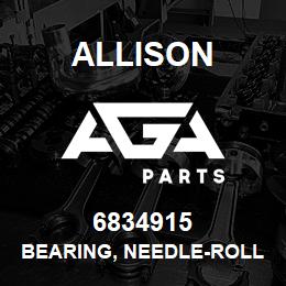 6834915 Allison BEARING, NEEDLE-ROLLER | AGA Parts