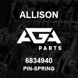 6834940 Allison PIN-SPRING | AGA Parts