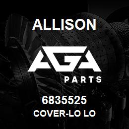 6835525 Allison COVER-LO LO | AGA Parts