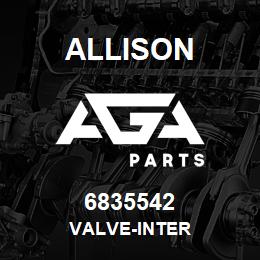 6835542 Allison VALVE-INTER | AGA Parts