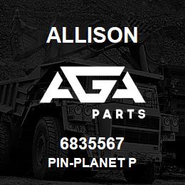 6835567 Allison PIN-PLANET P | AGA Parts