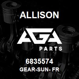 6835574 Allison GEAR-SUN- FR | AGA Parts