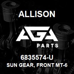 6835574-U Allison SUN GEAR, FRONT MT-643/653 SERIES | AGA Parts