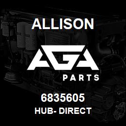 6835605 Allison HUB- DIRECT | AGA Parts