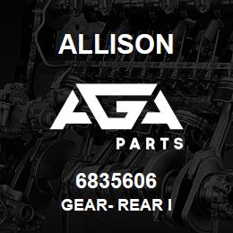 6835606 Allison GEAR- REAR I | AGA Parts