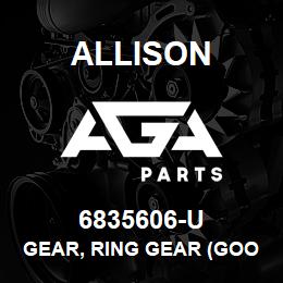 6835606-U Allison GEAR, RING GEAR (GOOD USED) | AGA Parts