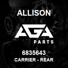 6835643 Allison CARRIER - REAR | AGA Parts