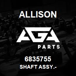 6835755 Allison SHAFT ASSY.- | AGA Parts