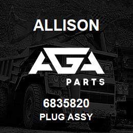 6835820 Allison PLUG ASSY | AGA Parts