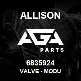 6835924 Allison VALVE - MODU | AGA Parts