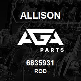 6835931 Allison ROD | AGA Parts