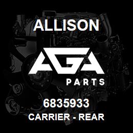 6835933 Allison CARRIER - REAR | AGA Parts