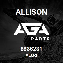 6836231 Allison PLUG | AGA Parts